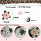 42.5FT Pink Flower Garlands – 5 Pack Artificial Rose Vines, Faux Silk Floral Garland for Wedding, Party, Christmas, Room & Porch Decorations